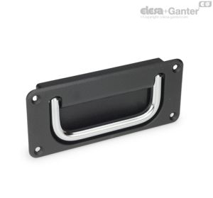 GN 425.8-ST Asas plegables encastrables Acero