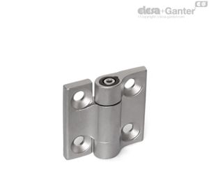 GN 437-A4 Bisagras Acero inoxidable