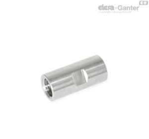 GN 480.8 Adaptadores roscados deacero inoxidable