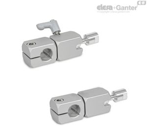 GN 487-Q-I Abrazaderas de montaje con rótula giratoria Con agujero roscado, con rosca interna