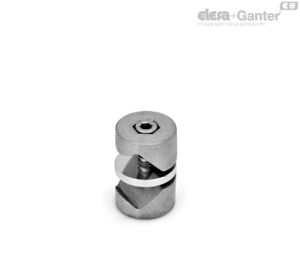 GN 490-A-AL Uniones de conectores articulados Alumnio, con tornillo de cabeza allen DIN 912