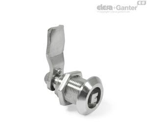 GN 516.5 Fechos de aperto rotativos em Aço Inoxidável