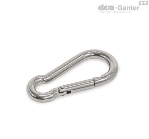 GN 5299-A4 Mosquetones Acero inoxidable