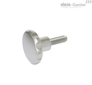 GN-5335 Pomos en estrella Con perno roscado