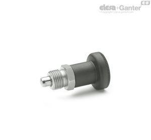 GN 607-NI Posicionadores de muelle de acero inoxidable