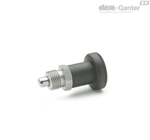 GN 607.1-NI Posicionadores de muelle de acero inoxidable