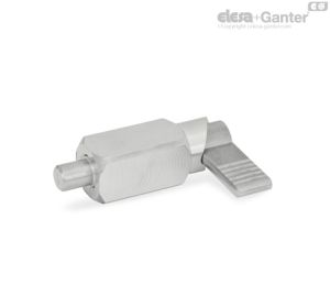 GN 612.3-NI Posicionadores de palanca Acero inoxidable
