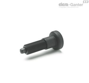 GN 613 Posicionadores Acero con pomo de plástico