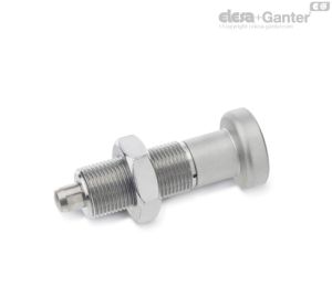 GN-613-NI Posicionadores Pomo de acero inoxidable