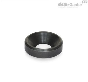 GN 6341-ST-B Arandelas Acero, con agujero para tornillo de cabeza avellanada
