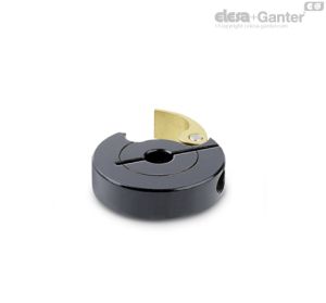 GN 704 Anillos de fijación de liberación rápida Anillos de fijación de fácil desbloqueo