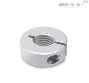 GN 706.3-NI Anillos de fijación roscados Acero inoxidable