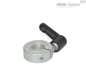 GN 706.4-AL Anillos de fijación semipartidos Aluminio