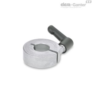 GN 706.4-NI Anillos de fijación semipartidos Acero inoxidable