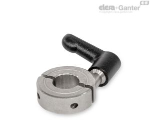 GN 707.4-NI Anillos de fijación partidos Acero inoxidable AISL 316L