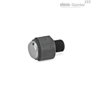 GN 709.1-B Tornillos de apriete Superficie de contacto lisa