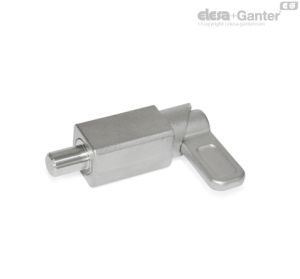 GN 722.1-A4 Elementos de cierre con muelle Acero inoxidable