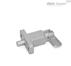 GN 722.2-A4 Elementos de cierre con muelle Acero inoxidable