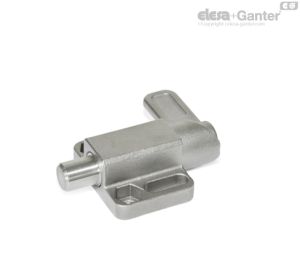 GN 722.3-A4 Elementos de cierre con muelle Acero inoxidable