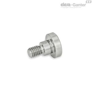 GN 732.1-NI Tornillos con resalto de cabeza cilíndrica Acero inoxidable