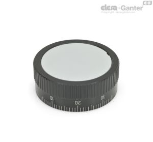 GN-736.1 Volantes de control con escala estándar