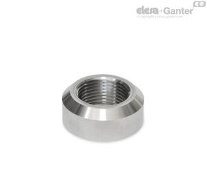 GN 7490-NI Casquillos soldables Acero inoxidable
