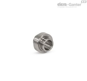 GN 753.2-AB Accesorios de montaje Cojinete, centrado por dos lados