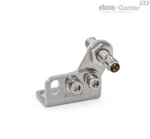 GN 801.3-H Soportes para sensores Para brida de apriete con palanca de tensión horizontal