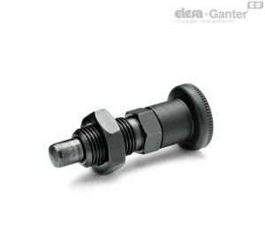 GN 817-ST Posicionadores Acero, con pomo de plástico