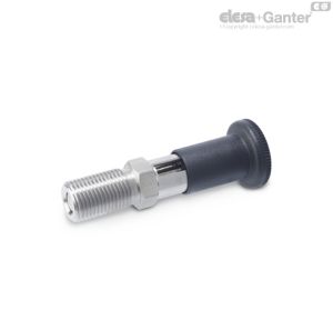 GN 817.2-NI Posicionadores de muelle de acero inoxidable