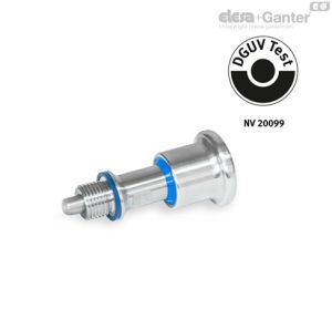 GN 8170-FH Posicionadores Diseño higiénico del lado del pomo (higiene frontal)