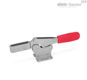 GN 820-NI Brida de accionamiento horizontal Acero inoxidable