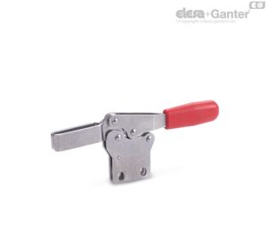GN 820.1-NI Brida de accionamiento horizontal Acero inoxidable