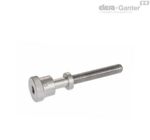 GN 827 Tornillos de ajuste de acero inoxidable
