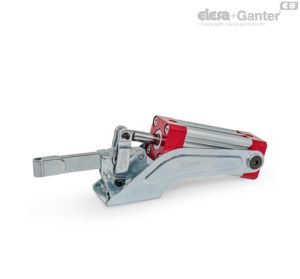 GN 860-EP Bridas de accionamiento neumático Brazo de sujeción macizo