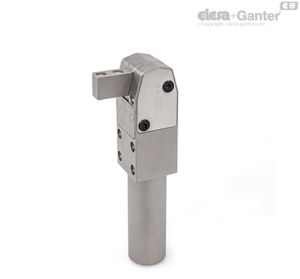 GN 864-NC Bridas de sujeción neumáticas niquelado químicamente