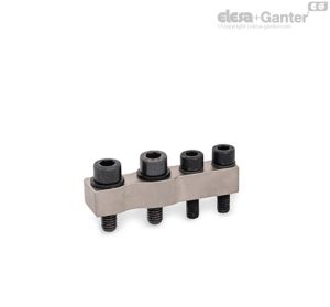 GN 868-P Soportes para mordazas Mordazas paralelas al brazo de fijación