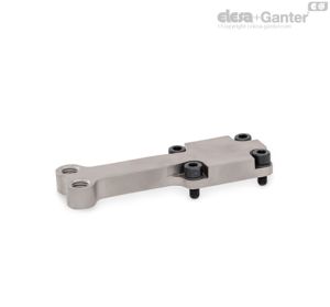 GN 869.1-Z Contrapiezas para dos tornillos de fijación