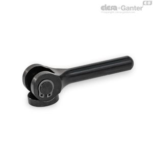 GN 9027-B Palancas de leva espiral Con placa de contacto