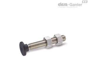 GN 903-NI Topes de apriete de bridas Acero inoxidable