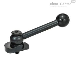 GN 918.1-50-KV-R Clamping Bolts with Threaded Bolt