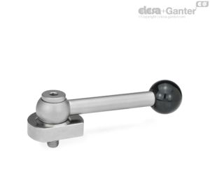 GN 918.5-GV Levas excéntricas con perno roscado