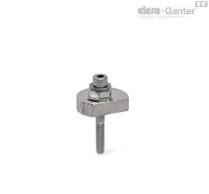 GN 918.5-SKS Levas excéntricas Tornillo desde el lado del operario