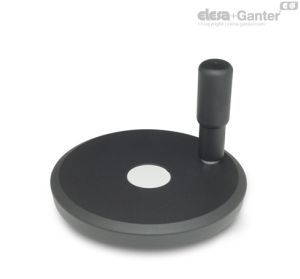 GN 923-R Volantes de disco Con empuñadura giratoria