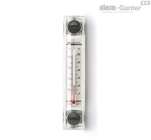 HCX/T-AR-VT Level indicators with thermometer Glass-fibre reinforced polyamide based (PA) SUPER-technopolymer screws, NBR packing ring