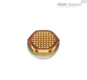 HFTX-HT-GL Oil level sight glasses for high temperatures