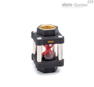 HVF. (NPT 3/4 - 1) Visual flow indicators Brass bosses
