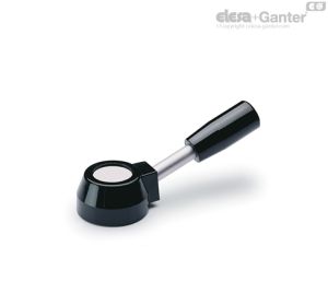 LBR-N Palancas de maniobra Sin inserto, con agujero liso y cara plana