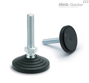 LV.A-AS-ESD-C Levelling feet With no-slip disk