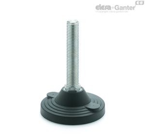 LV.F-APS Levelling feet for ground mounting Without no-slip disk